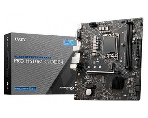 MSI Placa Base PRO H610M-G DDR5 mATX 1700